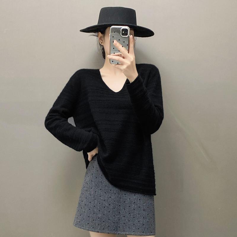 Qinghe 100% Pure Cashmere Women's Sweater - Ultra Soft Luxury Winter Pullover