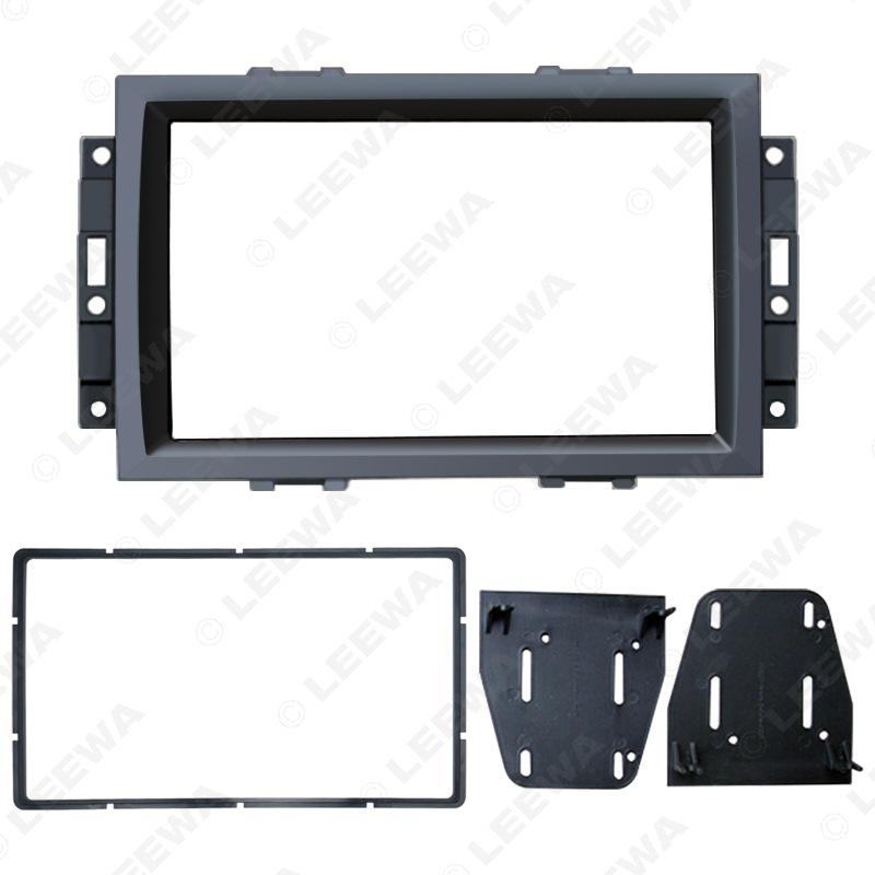 JEEP Compass Wrangler Navigation Audio Frame Double DIN Radio Panel