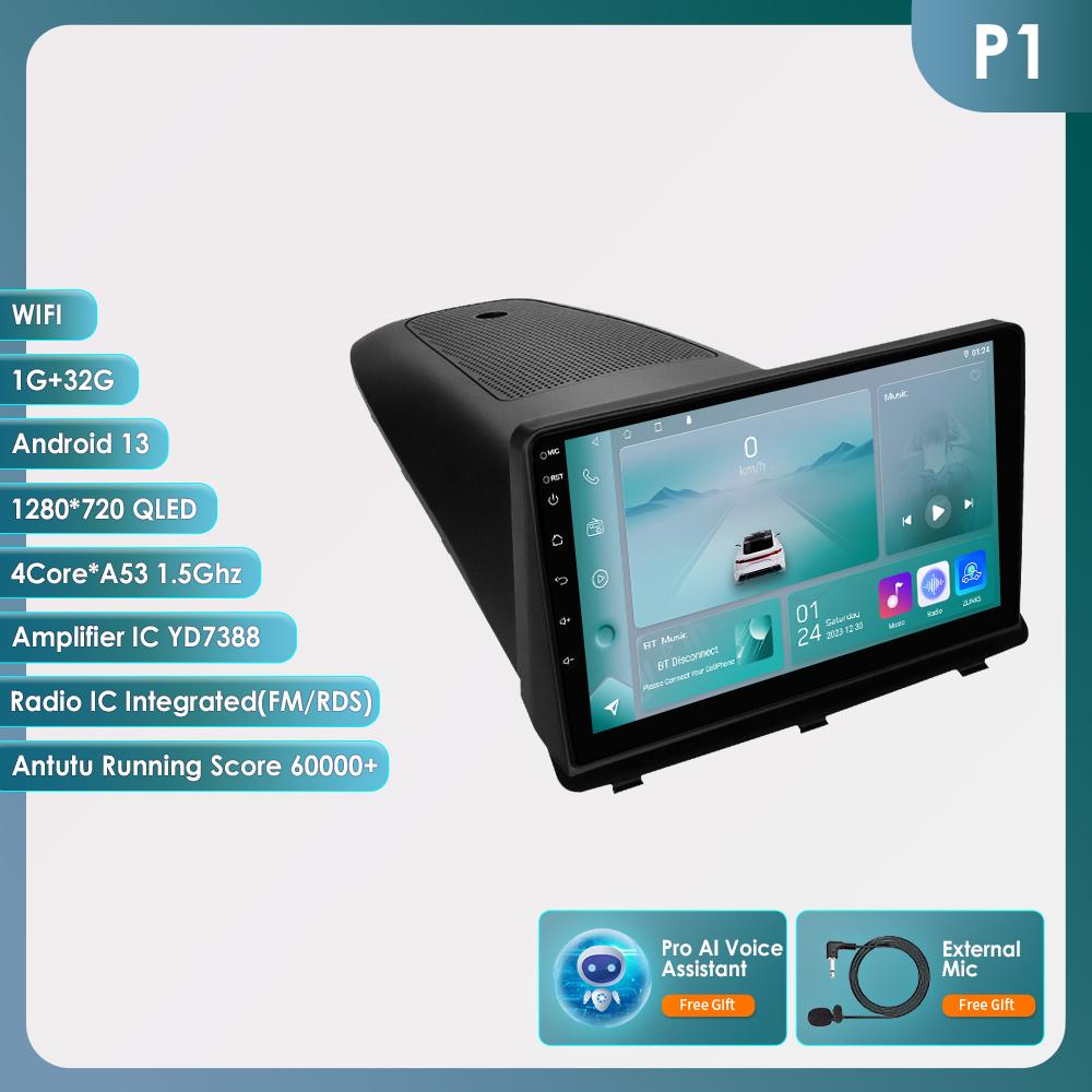 

Ossuret 2 Din Android Auto Radio for Opel Antara 1 2006 - 2017 Car Radio Multimedia Video Player Wireless Carplay Auto RDS Stereo Intelligent Audio P1 4Core 1G 32G AI