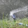Garden Farm Irrigation Sprinkler With Support 360 Degrees Rotary Lawn Watering