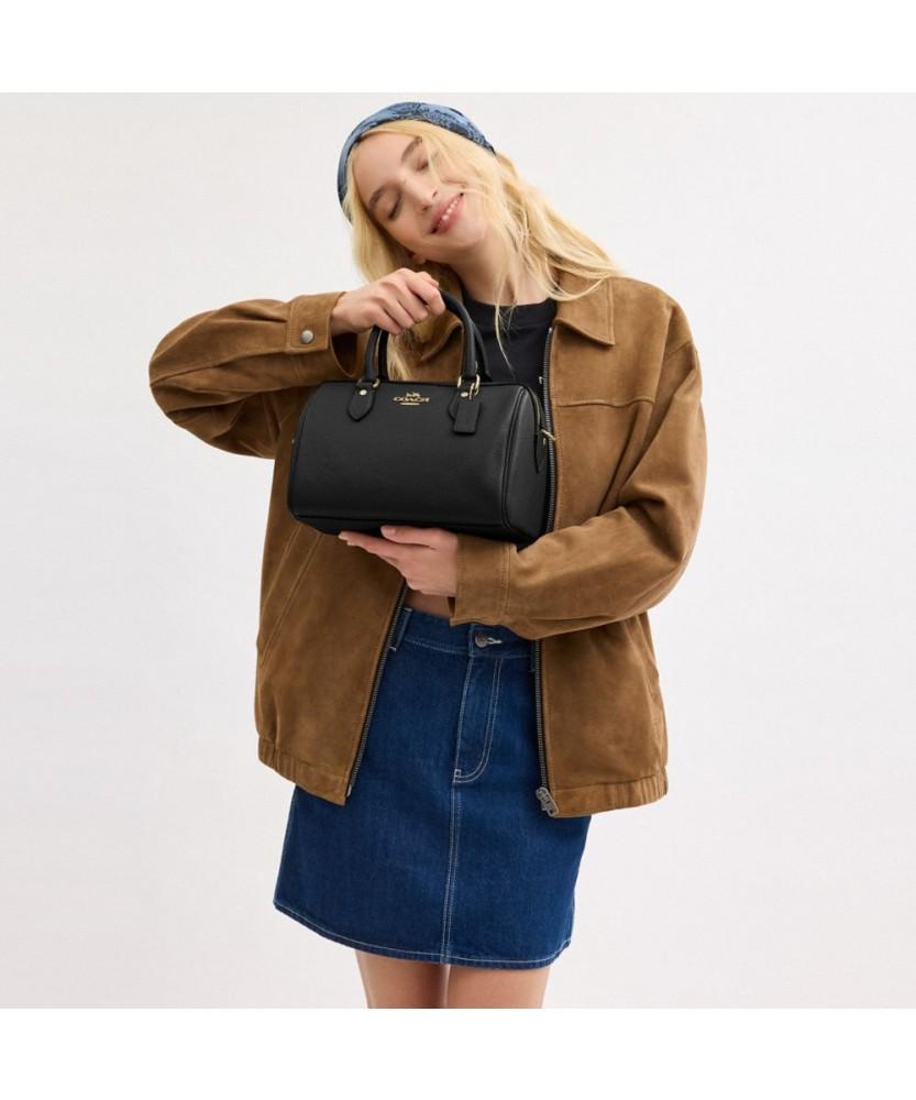 Coach Rowan Satchel Bag Cv962 Imblk