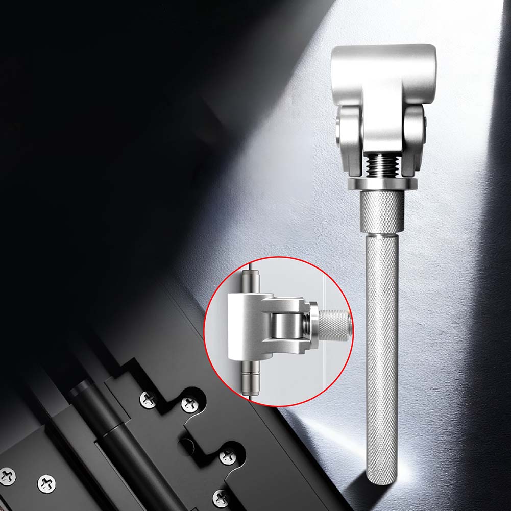 1pc Door Hinge Gap Adjusting Wrench Tool Upgraded Rolled Steel Jamb Hinge Jig For Home Door Install Maintenance