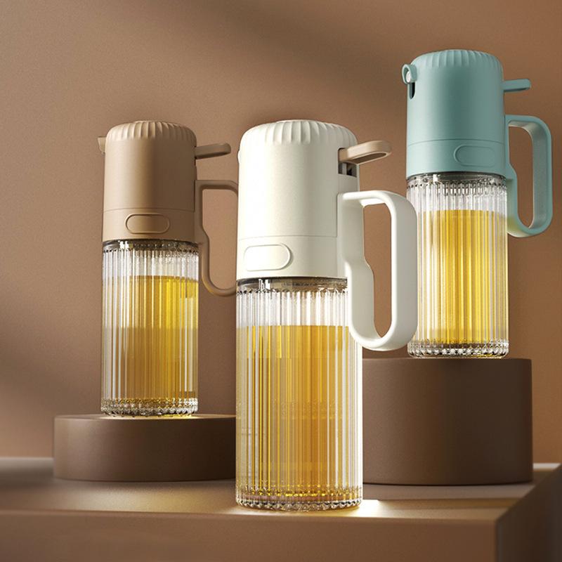 Glass Olive Oil Spray Bottle Atomizer for Air Fryers and Household Cooking