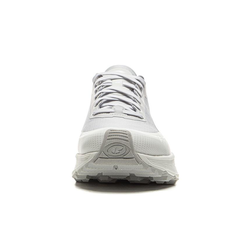 New LiNing CF Tracing Cushioning, Abrasion Resistant, And Resilient Properties Low Top Hiking Shoes Unisex Gray White AHTV041-11