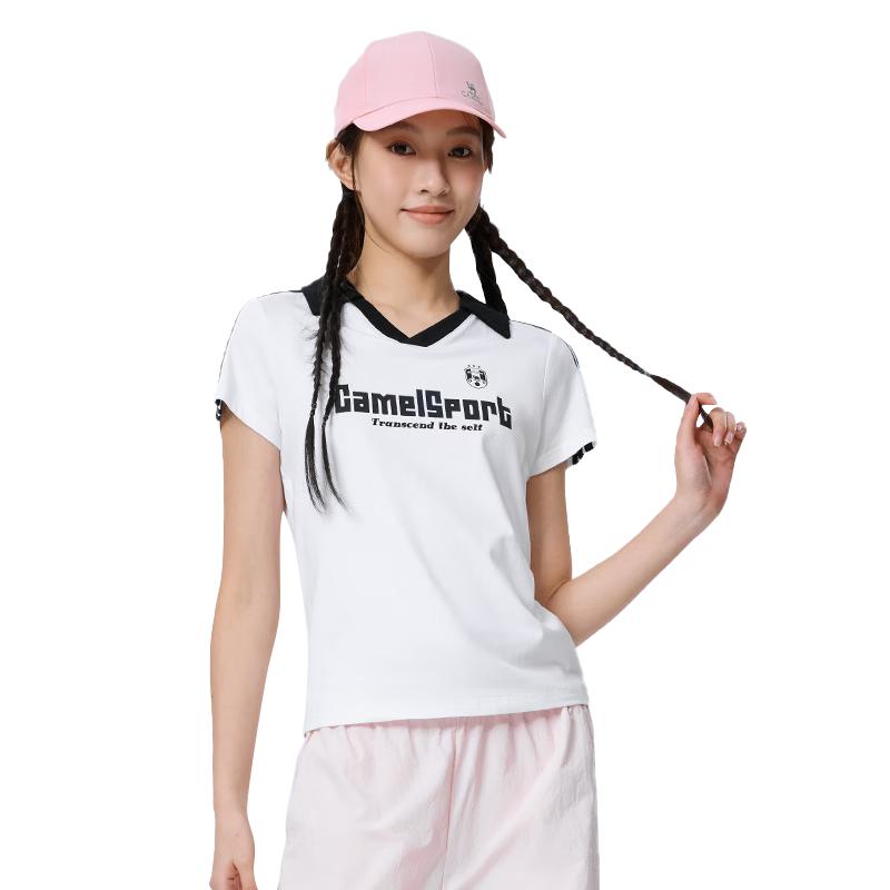 CAMEL Women s American Retro Ice-Feel Polo T-Shirt M