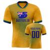 Maglie da Calcio Australia Personalizzate per Uomo con Nome Numero Personalizzato Maglietta da Calcio Maglia da Allenamento per Donne Bambini