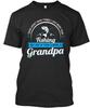 Ltd Edition Fishing Grandpa T-Shirt Made In the USA Size S To 5XL