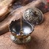 Incenses Burners Incenses Cone Holder Lotuses Cone Incenses Burners Metal Censers Home Table Ornament Incenses Seat