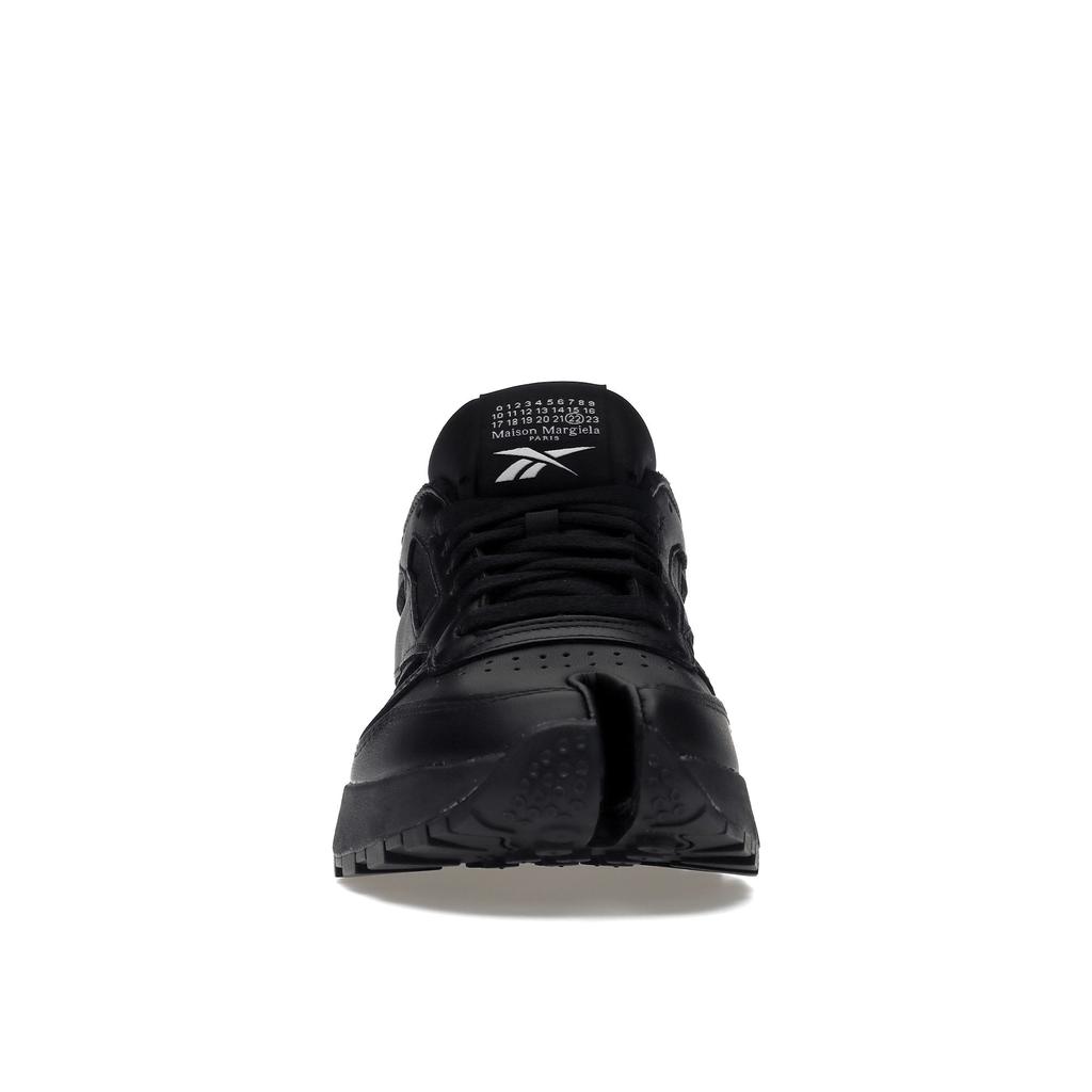 Reebok Maison Margiela X Classic Leather DQ Black Unisex Sneakers Footwear-White GY0244