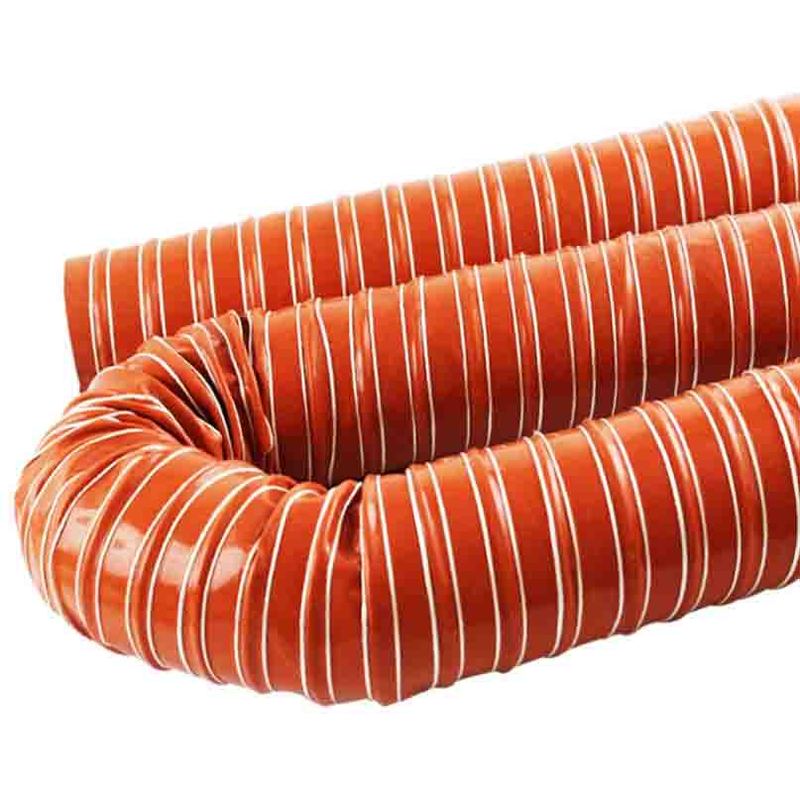 Red Silicone High-Temperature Resistant Exhaust Smoke