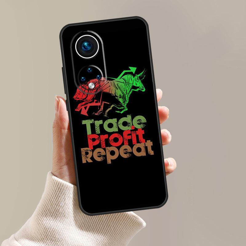 Day Trading Day Trader Case For Honor Magic 5 6 7 8 Pro 200 400 Lite 50 70 90 Win RT X8c X8b X9a X9b X9c X9d Cover