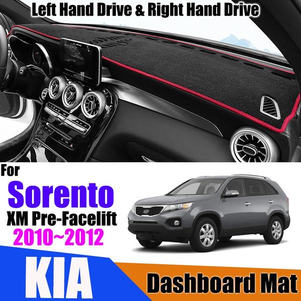 

Для Sorento 2010-2012 XM Pre-Facelift противоскользящий коврик для приборной панели, солнцезащитный козырек, коврик для приборной панели, анти-УФ автомобильные аксессуары