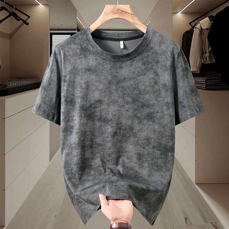 5XL-11XL Nadměrné velikosti Letní pánské tričko Vintage oblečení Módní tričko s krátkým rukávem