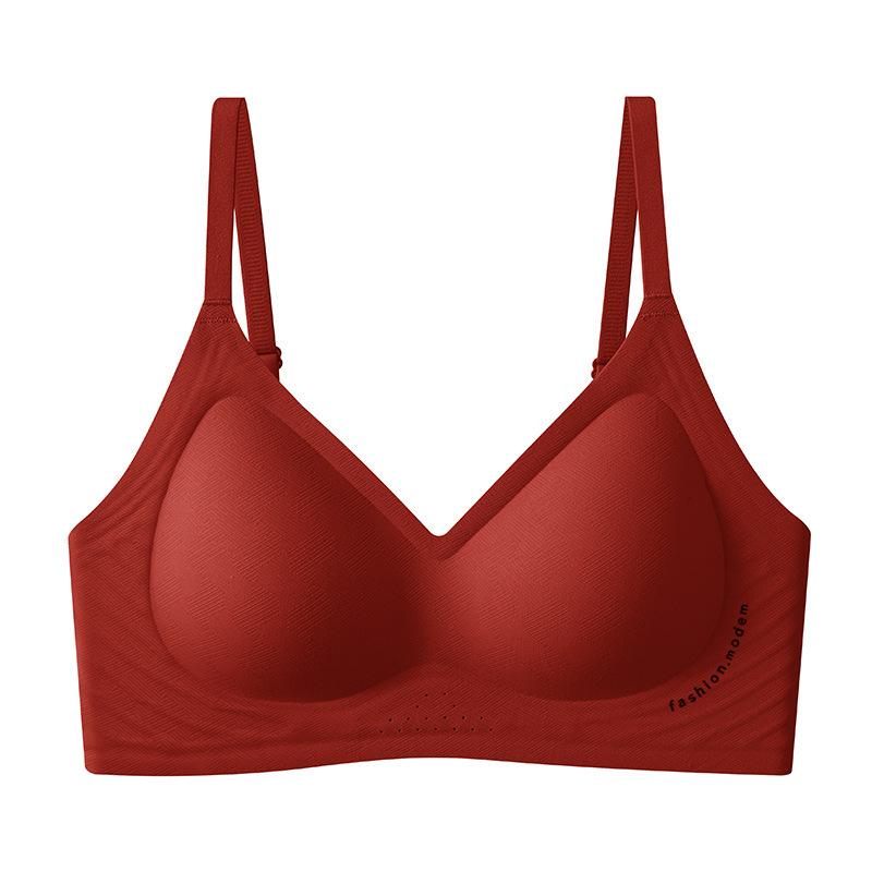 Fixed Cup Underwear, No Traces, Comfortable and Breathable, No Steel Ring, Soft Support, Small Chest Gathering, Pull, Anti-sagging Underwear