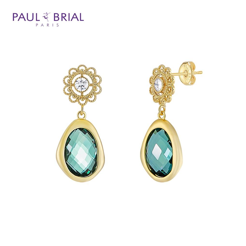 

PAULBRIAL PYBE0148 Antique Green Earrings