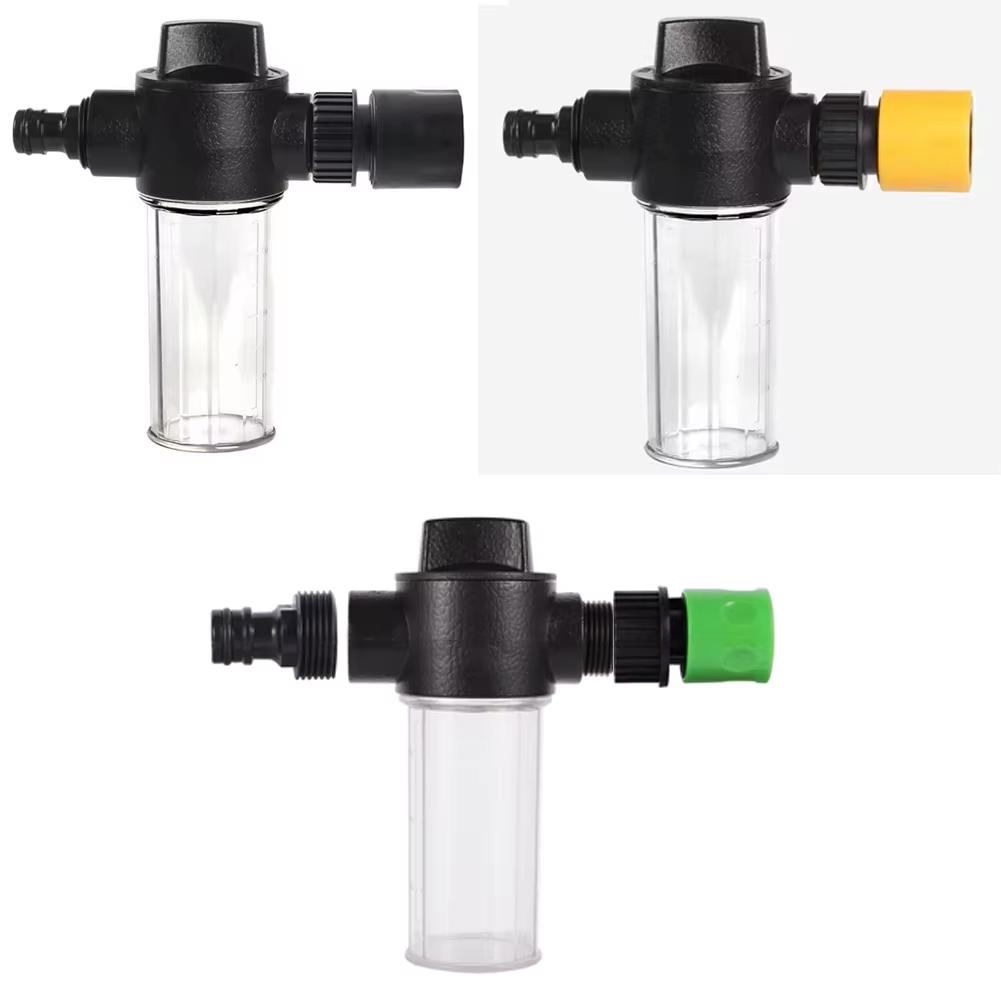 

100ML Water Gun Foam Pot Garden Hose Foam Lance Clean Car Washing Foamer For Household Car Wash Cleaning Tools Accessories