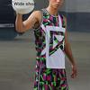 Anta Color Block Breathable Basketball Jersey And Shorts Set Men Sportswear Multicolor 152021202-4