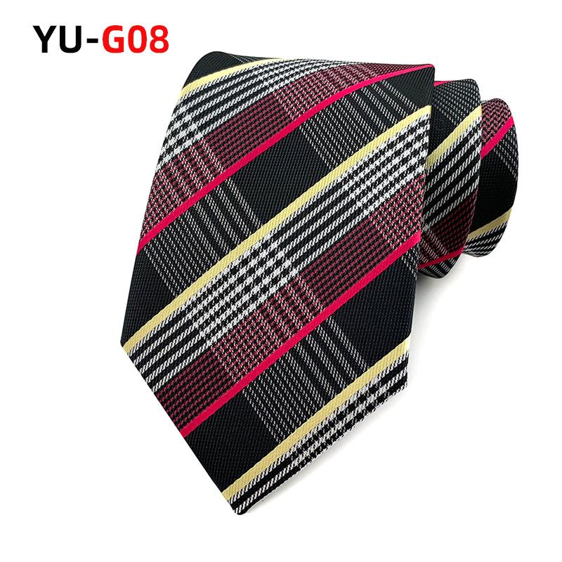 3.15" Fashion Striped PaisleyTies Mens Plaid Flower Necktie for Wedding