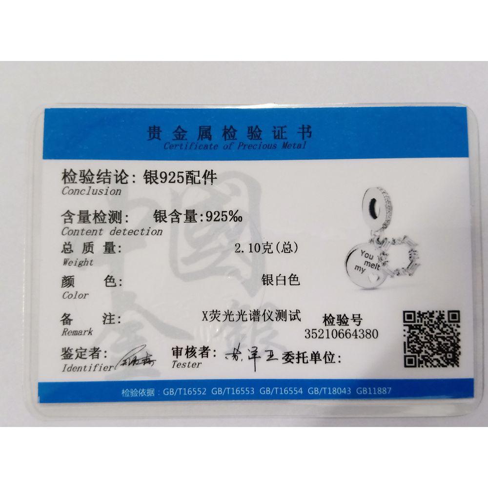 Passend für Original Pantaro Armband Damen DIY Zirkon Geschenk Neu Authentisch 925 Kupfer Herz Krone Eiffelturm Liebe Schlüssel Anhänger Perlen