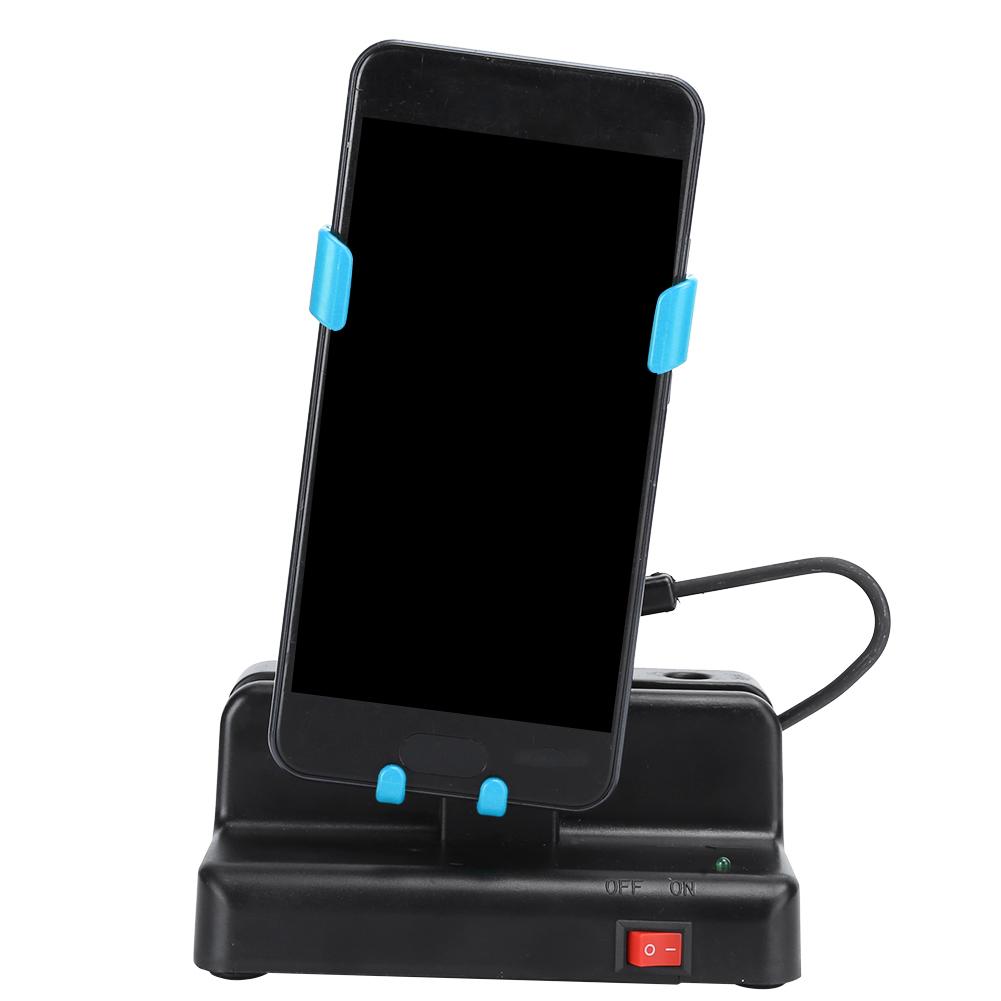 Automaticky mobilní telefon Shaker Left Right Swing Steps Counter Mobilní krokoměr (Modrá obloha)