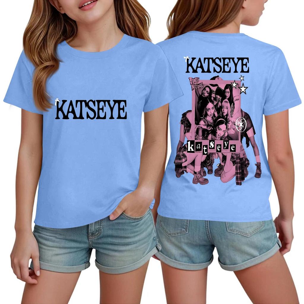 Kids Short Sleeve Fashion T-Shirt Korean for Boys and Girls