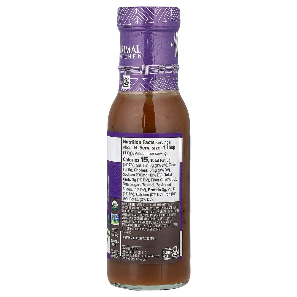 Primal Kitchen Soy-Free Teriyaki Sauce & Marinade 241g (8.5oz)