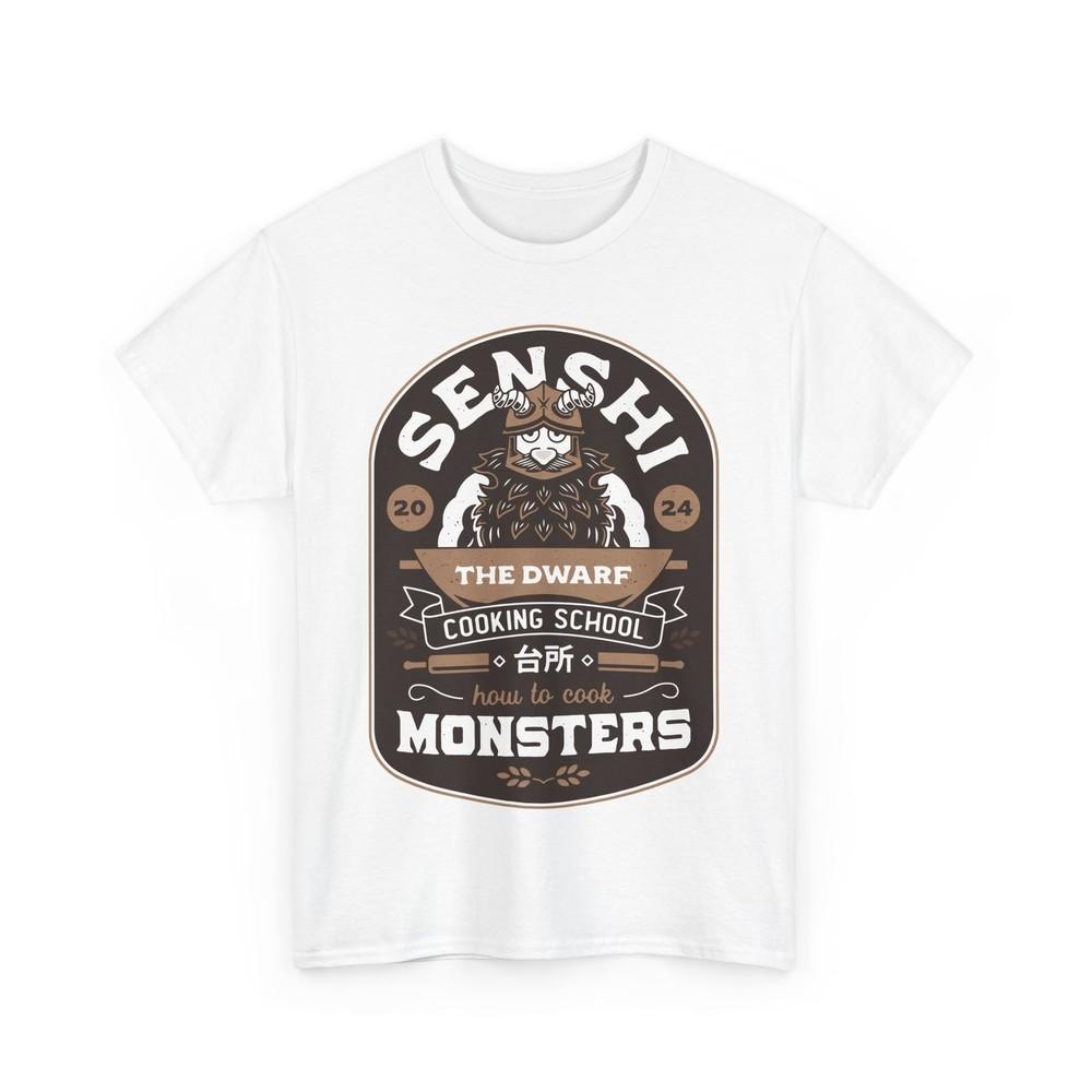 

Dwarf Cooking School Emblem Unisex T-Shirt. Delicious In Dungeon Anime. Cooking. L