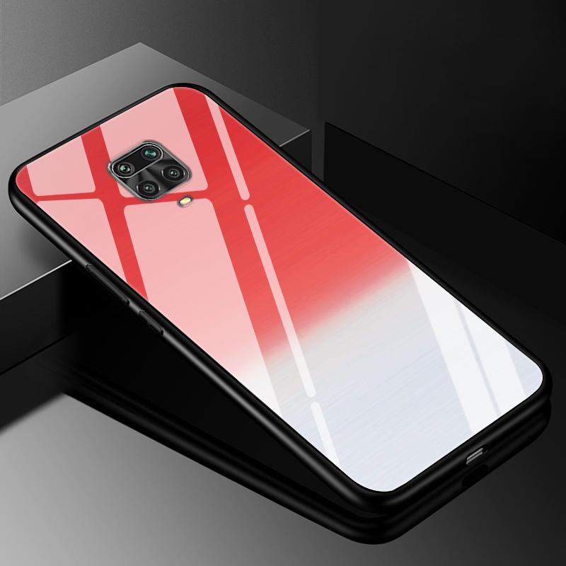 

Чехол из закаленного стекла для Xiaomi Redmi Note 9 9S 10T 10 Pro 10S 4G 5G 8 8T 8 Pro Крышка Твердый чехол Чехол Redmi 12 4G TPU Бампер For Redmi Note 9