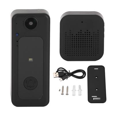 Sonnette vidéo sans fil intelligente, interphone bidirectionnel haute définition, Wi-Fi domestique intelligent