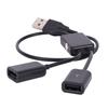 Multifunctional To Dual USB Female USB Male Hubs Extension Splitter USB Converter Male To USB Female OTG Adapter
