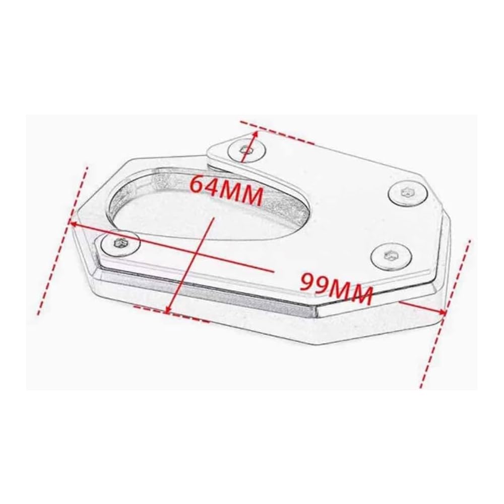 For v-strom 250sx V-strom 250sx 2024 2023 2022 Accessories Footrest Pad Motorcycle Footrest Pad