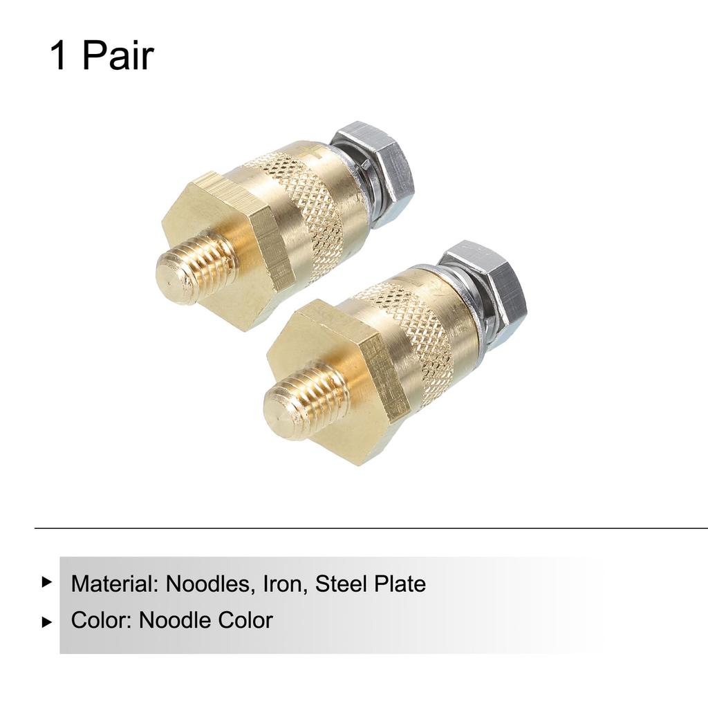 uxcell Borne M6 de încărcare, borne conector pozitive sau negative, adaptor post conector