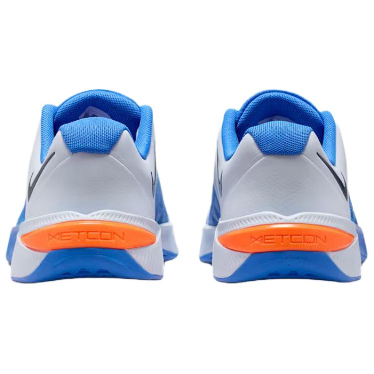 Nike Metcon 10 Pohodlné padnutí Prodyšná Podpora Tréninkové boty Pánské tenisky Modrá Oranžová HJ1875-008
