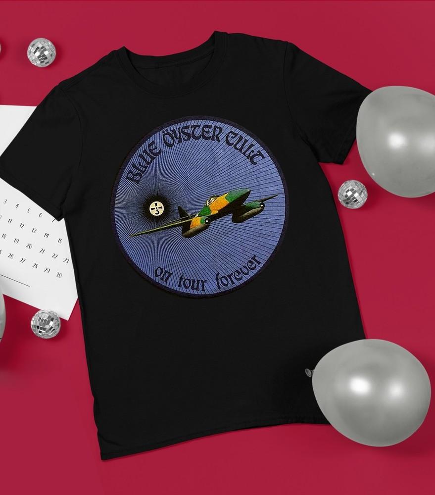 BOC BLUE OYSTER CULT Band TShirt Black Men S234XL MI444 Unisex T-Shirt XXXXL