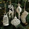 Plastic Christmas Tree Decoration Hanging Xmas Gifts New Christmas Tree Ornament  Christmas Party