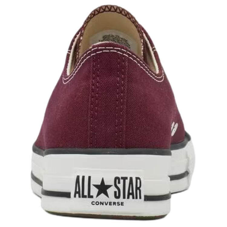 Converse Chuck Taylor Mevsimlik Rahat Çok Yönlü Alçak Üst Kanvas Ayakkabı Unisex Spor Ayakkabı Bordo A20073C