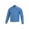 Striped Sports Casual Woven Jacket for Men, Blue