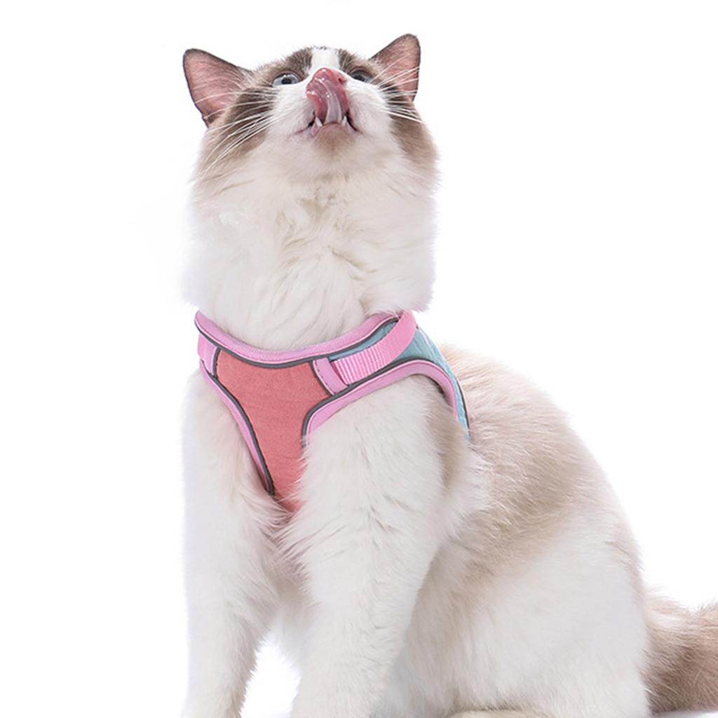Cat Leash, Antislip Vest Style Reflective Cat Leash, Popular Cat Chest
