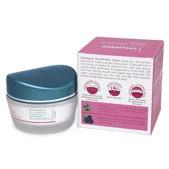 Himalaya Reichhaltige Kakaobutter-Körpercreme, 200 ml und Herbals Anti-Falten-Creme, 50 g