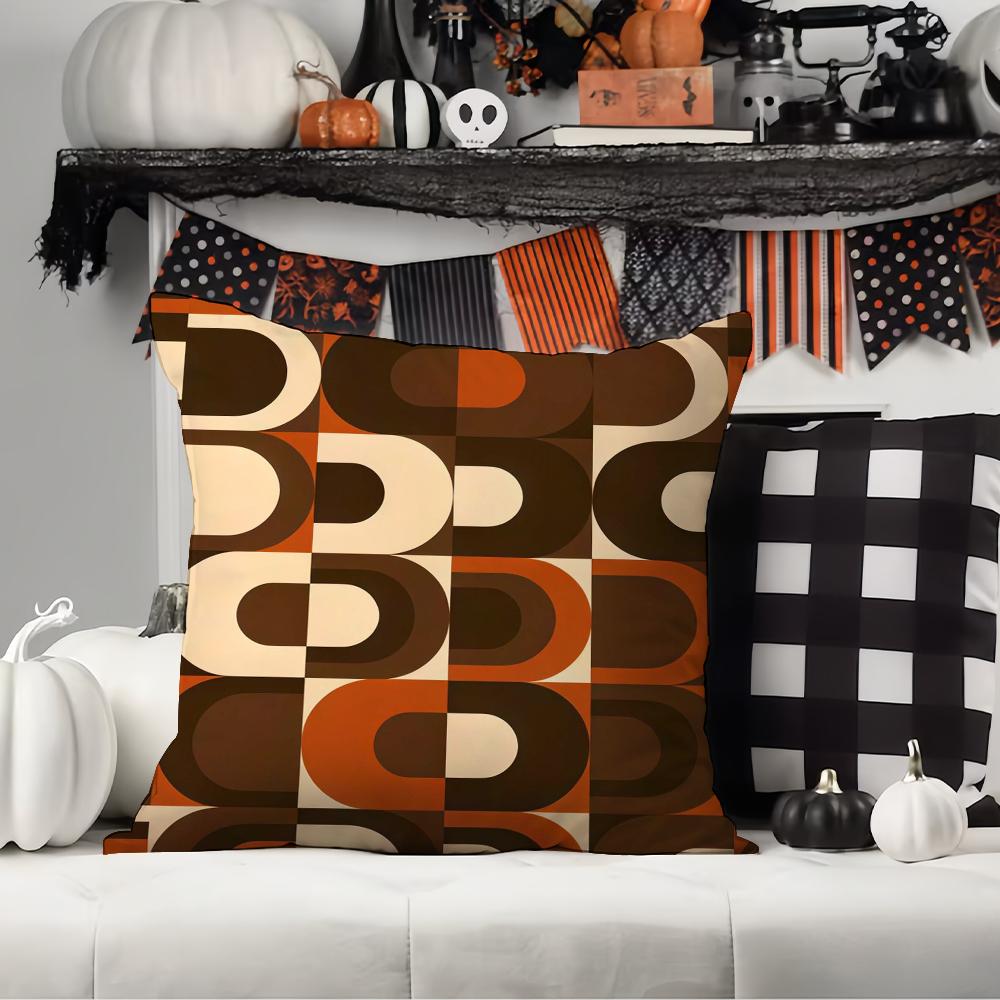 Fashion print stripe Pillow Case Office Cushions Suitable For Sofa Car Bedroom Decorative Cushion Cover