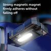 Rotating Light Source Work Light with Emergency Signal Magnetic Rechargeable LED Lamp for Camping Hiking and Car Repair