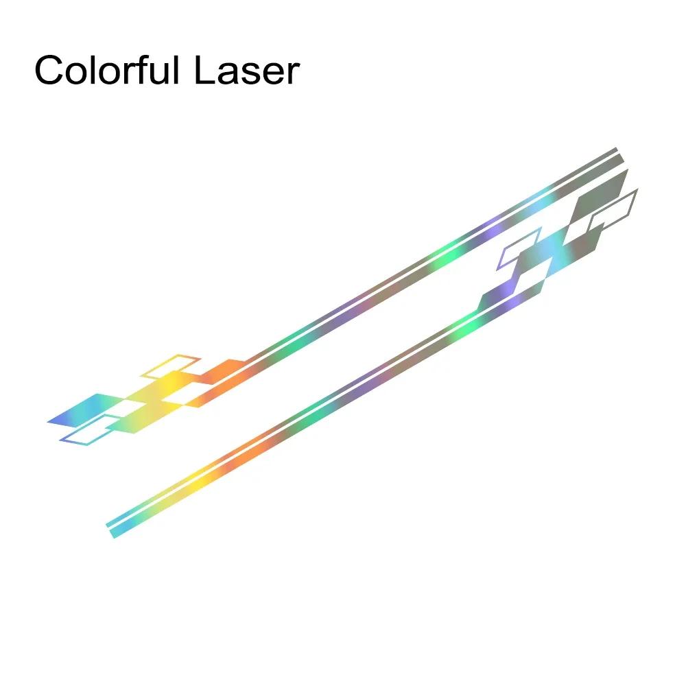 Car Door Side Skirt Vinyl Stickers For Ford Fiesta MK6 MK7 Mk8 6 7 ST Auto Line Graphic Decoration Decal Tuning Accessories