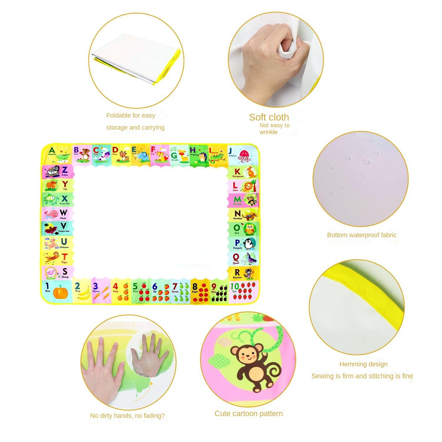 120 * 90 Детский цветной водный холст для дошкольного образования — фото 4