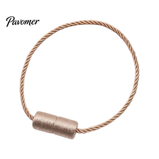 No Drill Curtain Tiebacks Magnetic Tiebacks, Modern Simple Rope Tie Backs, Elegant Decorative Drapes Weave Holdbacks for Home Bedroom Office