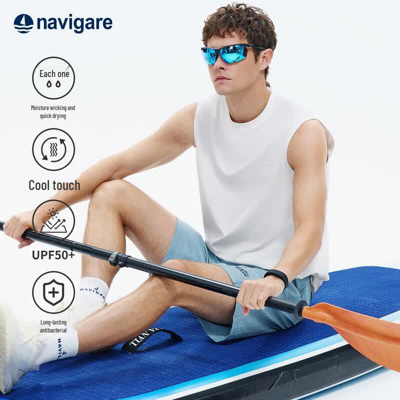 Navigare Men s Cooling Breathable Sleeveless T-Shirt L