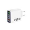 240W Multi-Port Fast Charger with Universal Compatibility (EU/US/UK)