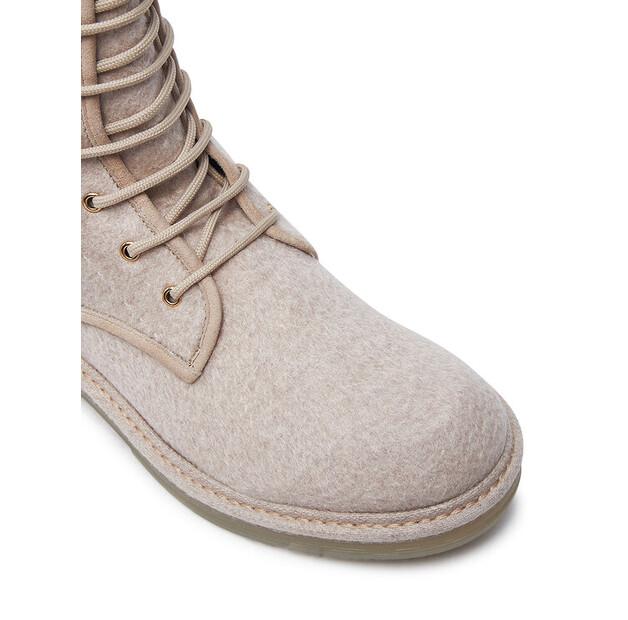 Ankle Boots Max Mara Bakerzip 2424796072600 Beige