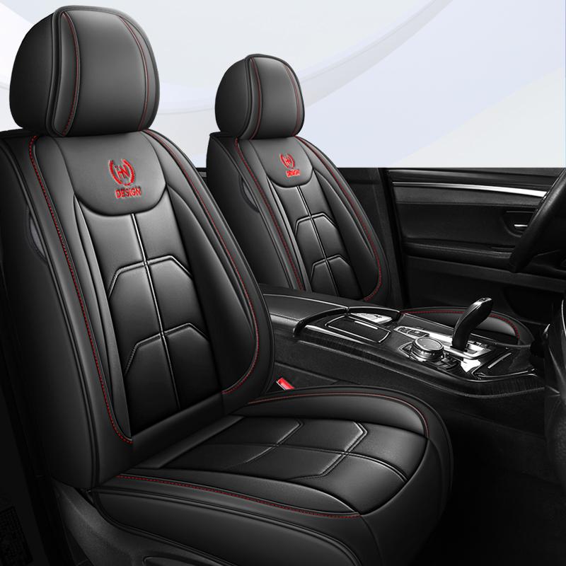 1 PC universal PU leather car seat cover for FORD Focus MK2 Edge Explorer Ecosport Escape Everest C-MAX interior Accessories