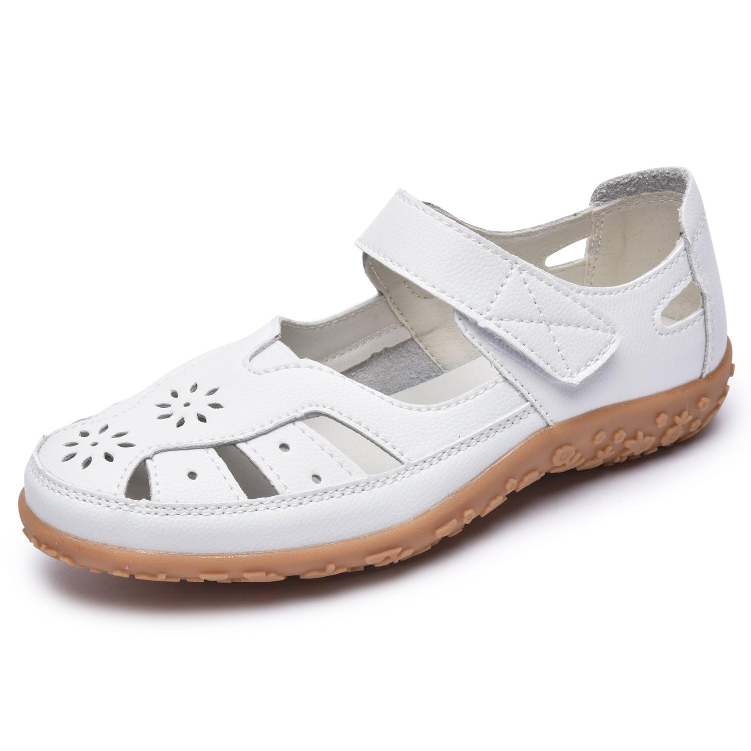 

Skeblo and for and Beach Use Women s Closed-Toe Sandals, Flexible, Breathable, Non-Slip, Business, Fashion, белый