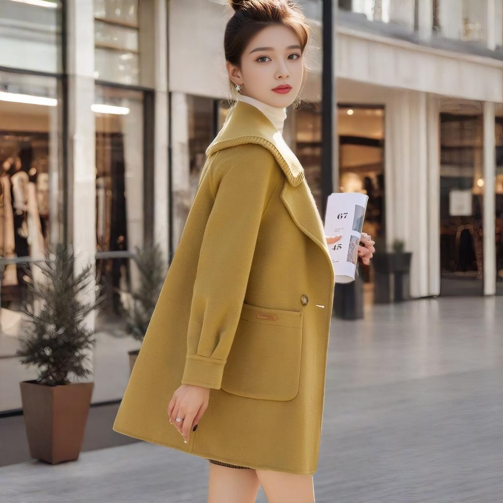 Women's Short Wool Coat, New Autumn and Winter Style, Small Ones, Popular Versatile Autumn and Winter Jacket This Year